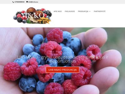 M ir KO – Apie įmonę  www.m-ko.eu