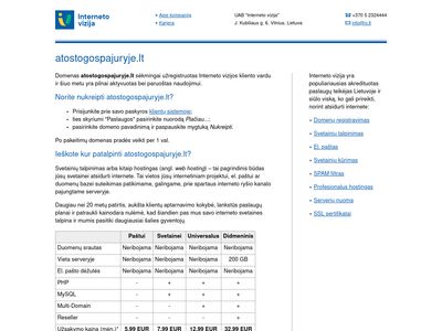 atostogospajuryje.lt