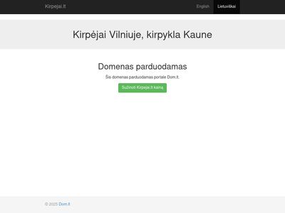 kirpejai.lt