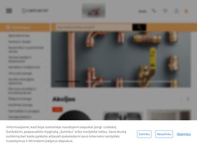 Baltic Therm internetinė parduotuvė  www.santechnika.biz
