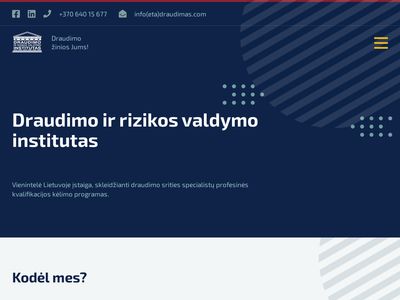 Draudimas.com | Draudimo žinios Jums!  www.draudimas.com