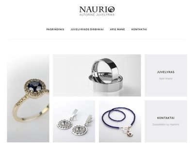 naurio.lt  NAURIO autorinė juvelyrika