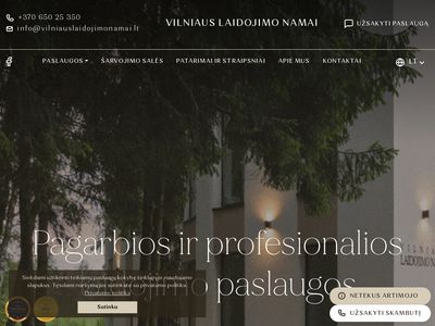 Visos laidojimo paslaugos | UAB Ligamis  www.ligamis.eu