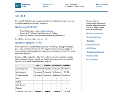 50-50.lt