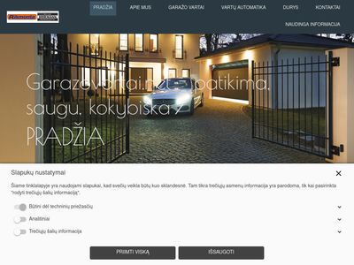 Garažo vartai – Automatiniai vartai  www.garazovartai.net