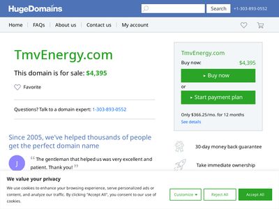 tmvenergy.com  www.tmvenergy.com