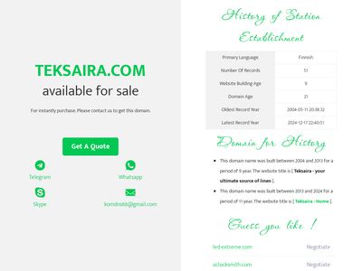 Teksaira – Home  www.teksaira.com