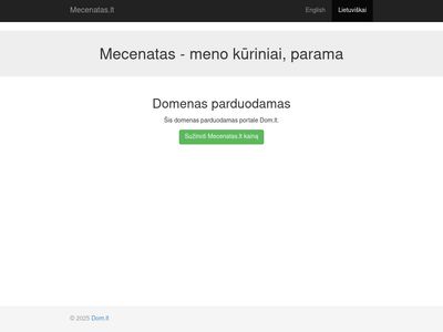 mecenatas.lt