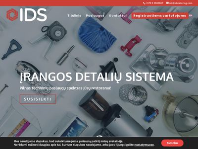 UAB „Įrangos detalių sistema”  www.idscatering.com