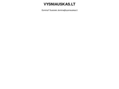 vysniauskas.lt