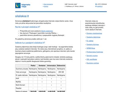 silaliskiai.lt