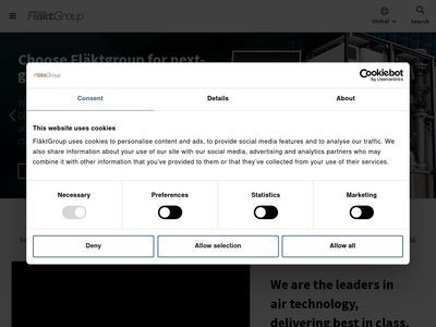 Fläkt Woods Group – Energy efficient ventilation solutions and