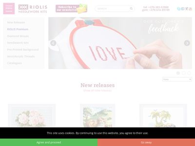 The new stuff!  www.riolis.com