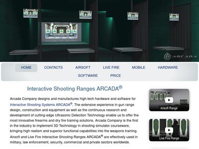 Interactive Shooting Systems ARCADA®  www.arcada-company.com