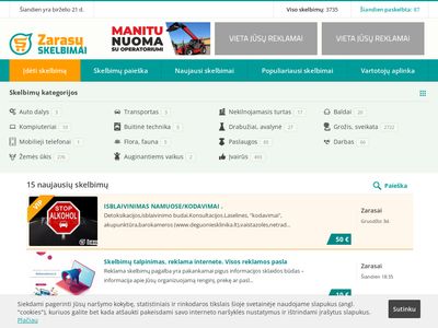 zarasuskelbimai.lt