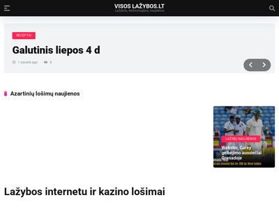 visoslazybos.lt