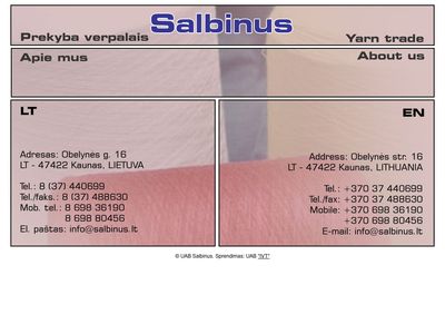 salbinus.lt