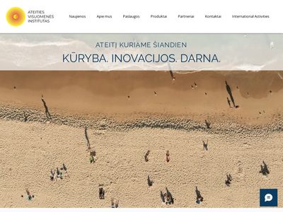 ATEITIES VISUOMENĖS INSTITUTAS | improving the overall welfare of a