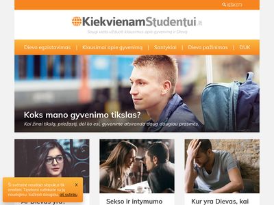 kiekvienamstudentui.lt