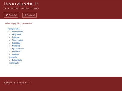 isparduoda.lt