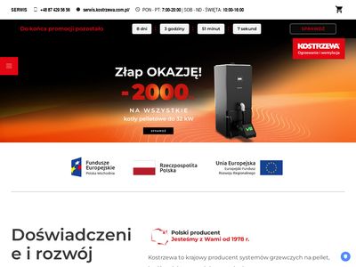 Kostrzewa – Lider kotłów na pelet. Producent ekologicznych systemów