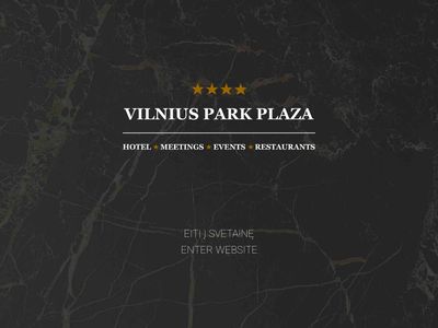 Crowne Plaza Vilnius Official webpage  www.cpvilnius.com
