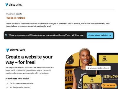Free Website Builder: Make a Free Website & Hosting | Webs