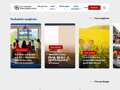 Pal. J. Matulaičio šeimos pagalbos centras   www.matulaiciospc.org