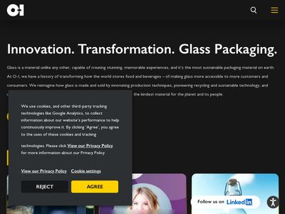 The World' s Leading Glass Bottle Manufacturer – Owens-Illinois |