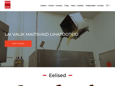 UVIC AS – Главная  www.uvic.ee