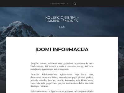 kolekcionierius.lt