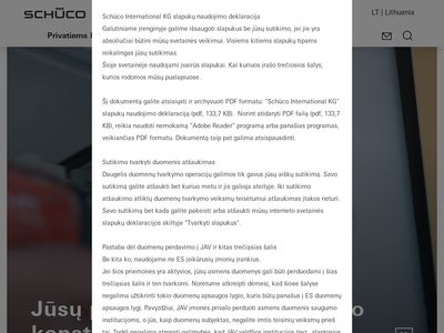 Schüco Lietuva –  Langai ir durys, Fasadai  www.schueco.lt