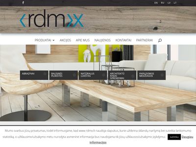 Rdmx – Kompanija  www.rdmx.lt