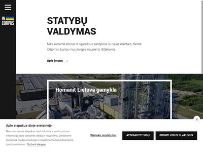 INCORPUS statybų valdymas  www.incorpus.lt