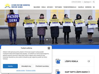 Lietuvos švietimo darbuotojų profesinė sąjunga  www.lsdps.lt