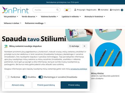 Skrajučių,lankstinukų,blankų spausdinimas aukštos kokybės
