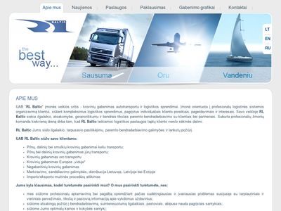 rlBaltic.lt – Apie mus  www.rlbaltic.lt