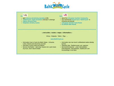 BaltiCCycle  www.bicycle.lt