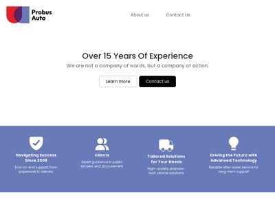 PROBUS AUTO – Apie mus  www.probusauto.eu