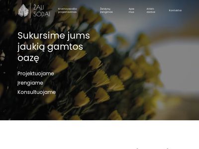 Žali sodai. Jaukiai namų aplinkai. – Zali sodai. Jaukiai