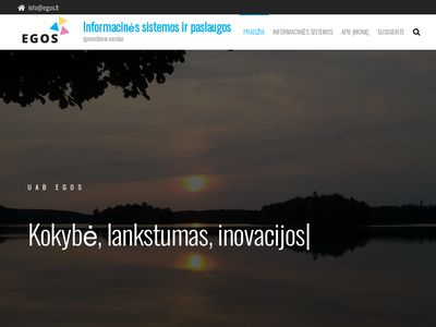 UAB EGOS sprendimas: Dokumentų valdymo sistema  egos.lt