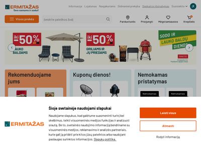 Internetinė parduotuvė Ermitazas.lt – ermitazas.lt