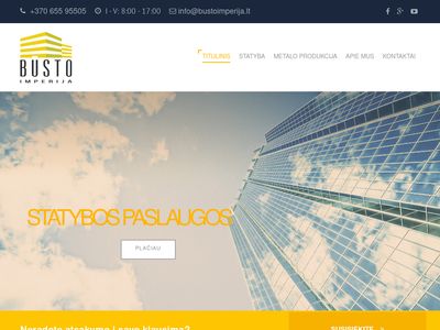 Būsto Imperija | Daugiau nei statyba  www.bustoimperija.lt
