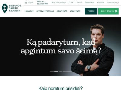 Lietuvos šaulių sąjunga  www.sauliusajunga.lt