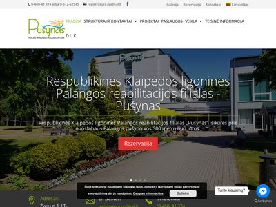Poilsio ir reabilitacijos centras Pušynas – Apie mus