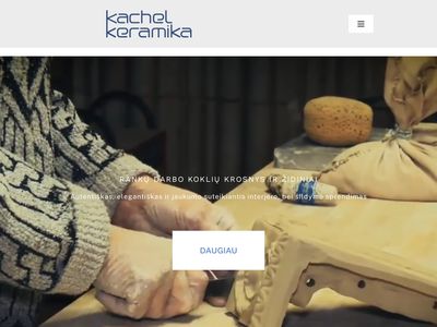 Kachelkeramika – Gaminame koklius, projektuojame ir statome krosnis