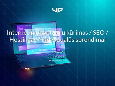 vDizainas | Internetinių svetainių kūrimas ir talpinimas