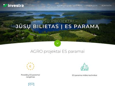 Pradžia – UAB "Investra" – profesionalų komanda