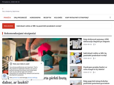 Straipsnių Katalogas – Kokybiškas lietuviškas turinys |