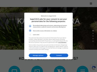 Home – Kapai123.lt  kapai123.lt